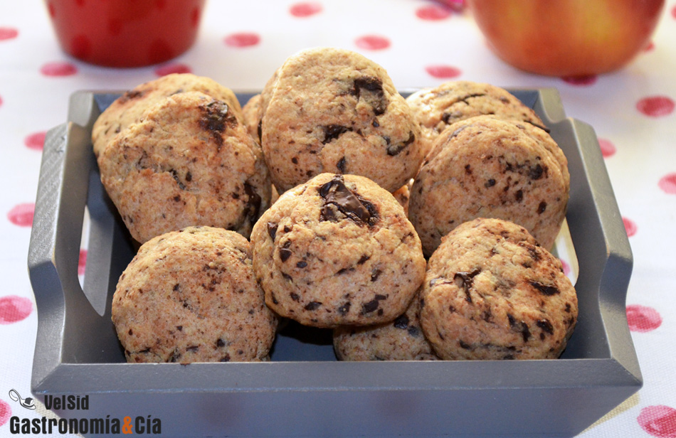 Receta De Galletas De Espelta Almendra Y Chocolate Gastronom A C A