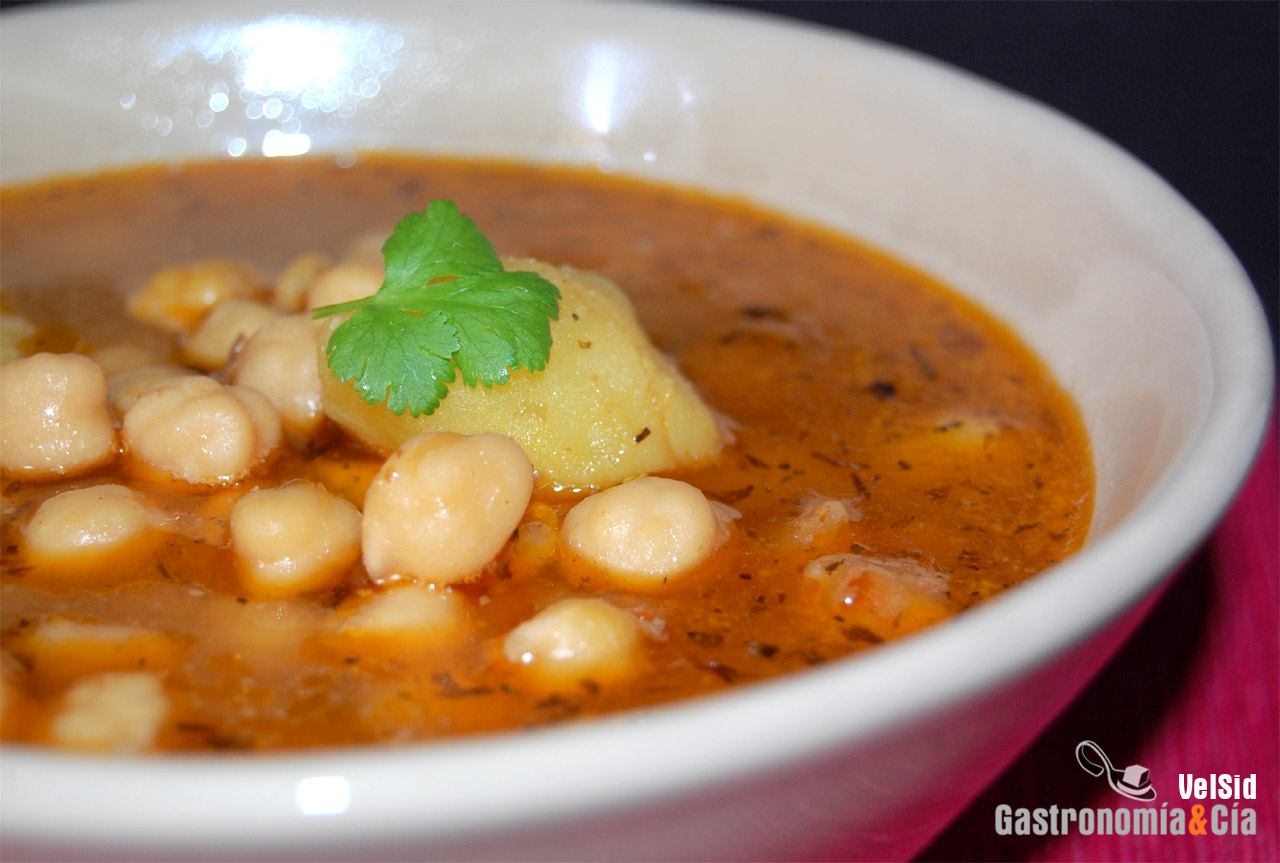 Receta de garbanzos