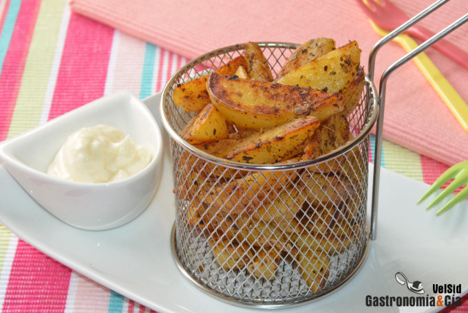 Cómo hacer patatas gajo saludables en diez minutos