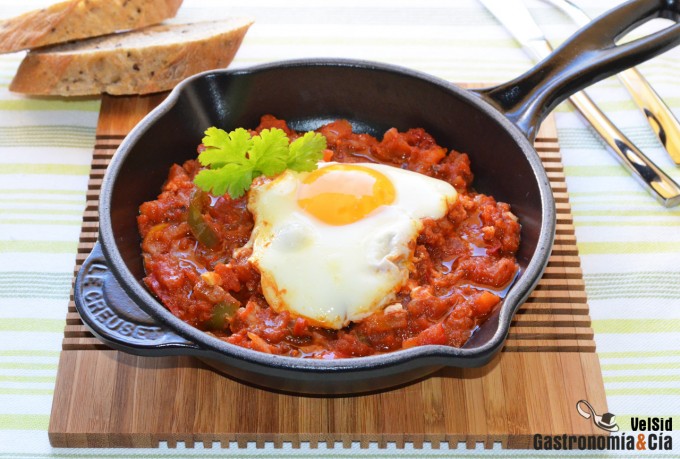 Receta de Shakshuka 