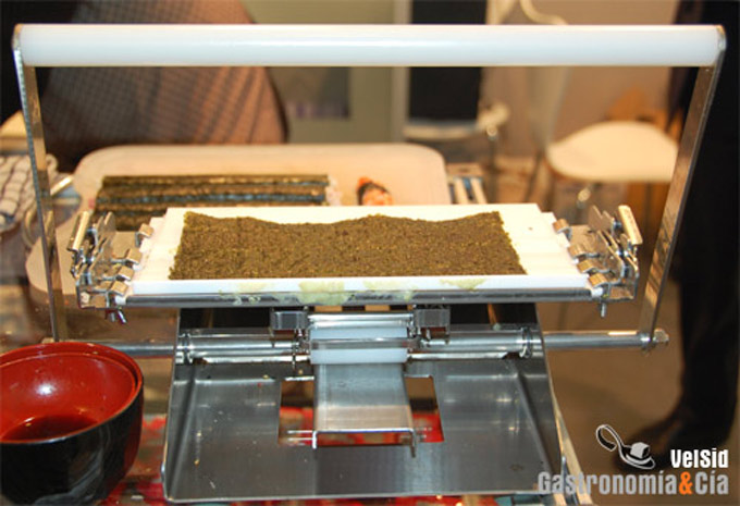 Maravillosa máquina para hacer sushi de Leifheit