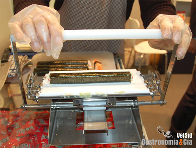 Maravillosa máquina para hacer sushi de Leifheit