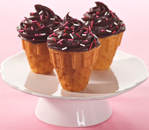 Magdalenas O Muffins Con Forma De Cucurucho Gastronom A C A