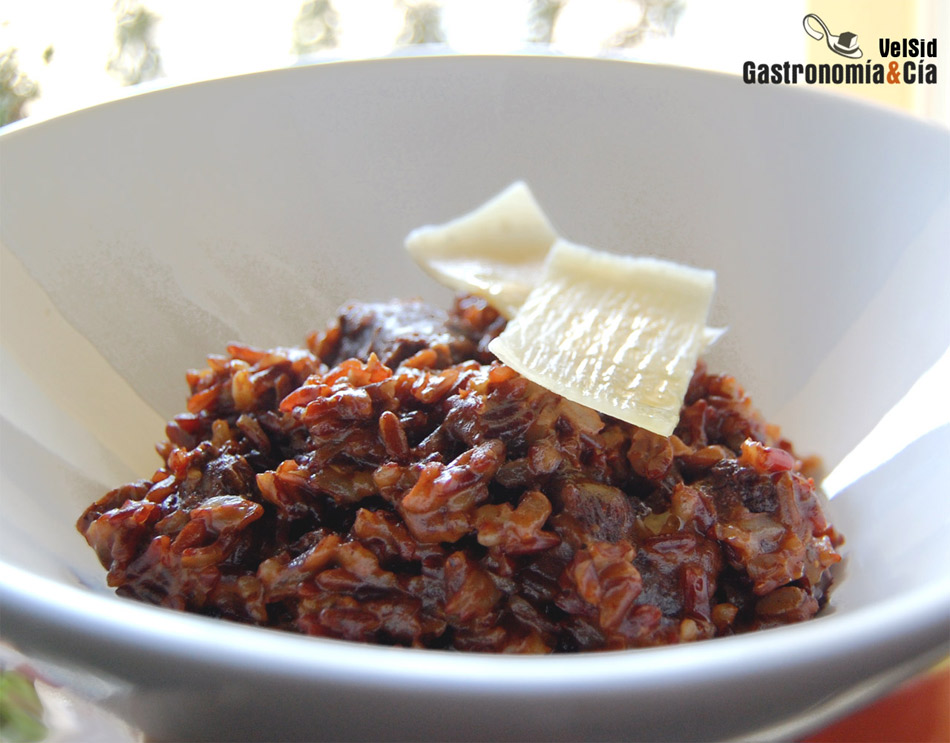 Tipos de arroz: arroz rojo