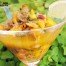 Recetas de verano, Copa de berberechos y mango