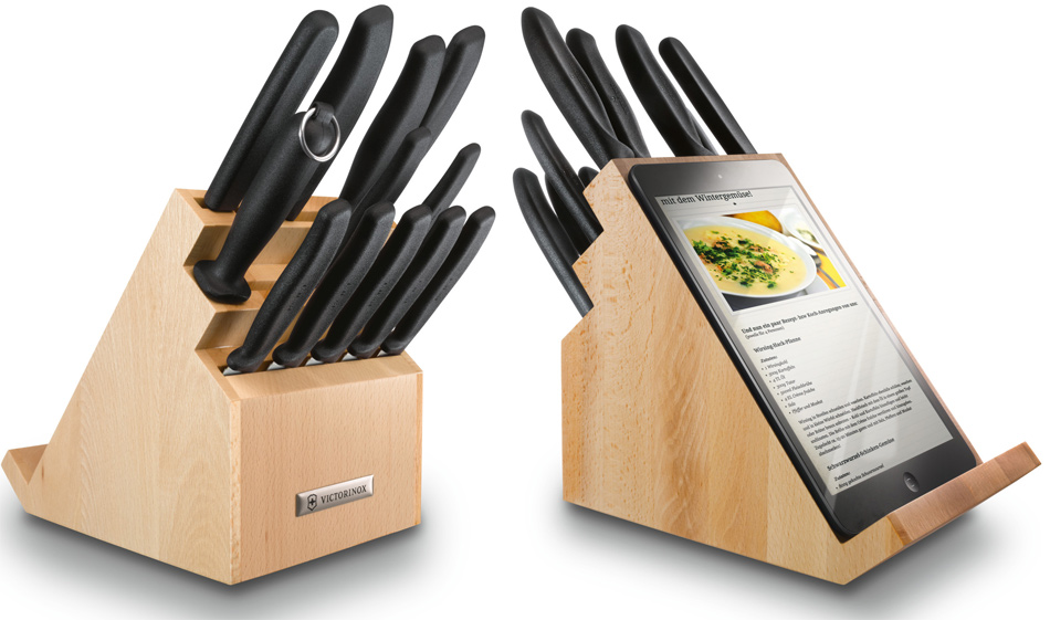 Tabla soporte para cuchillos de cocina