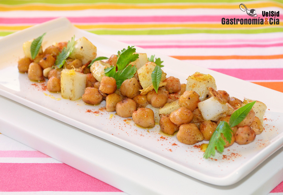 Cocina Fácil: Receta de Garbanzos con Callos de Lata 