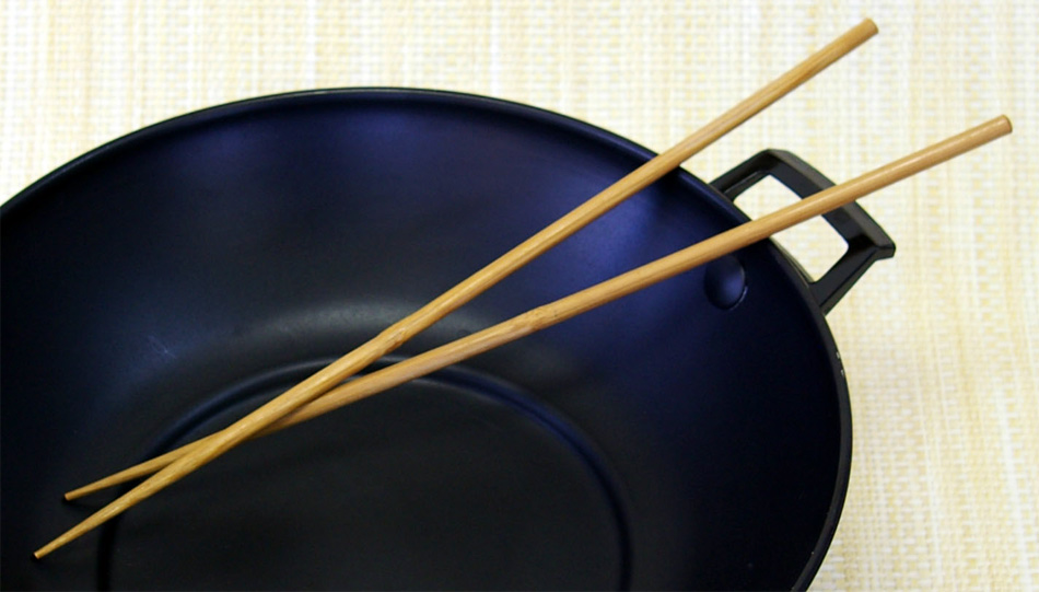 Palillos de cocina largos japoneses, hechos en Japón, palillos de cocina  Saibashi de madera de bambú, 13 pulgadas, rojo, 13 x 0.31 pulgadas