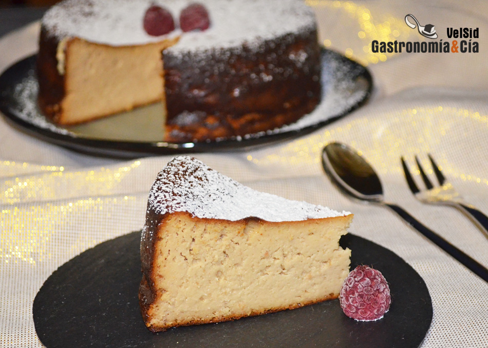 Tarta de queso y turrón. Receta fácil y rápida. - Anna Recetas Fáciles