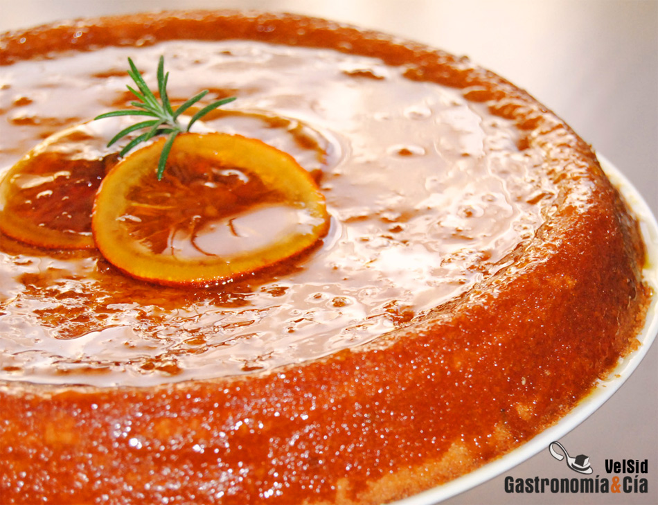 Mousse de naranja con azahar Receta