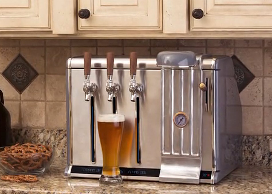 Con este grifo de cerveza se puede disfrutar en casa de una espuma