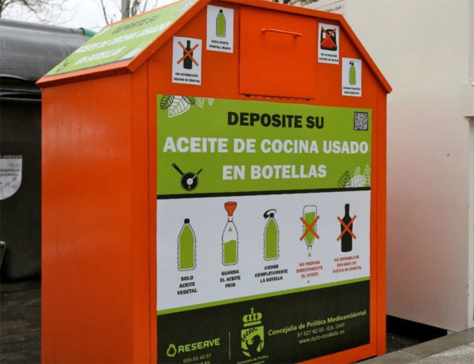 Reciclá tu aceite de cocina: Tupungato ya cuenta con 3 colectores de AVUs  en espacios públicos – Tupungato