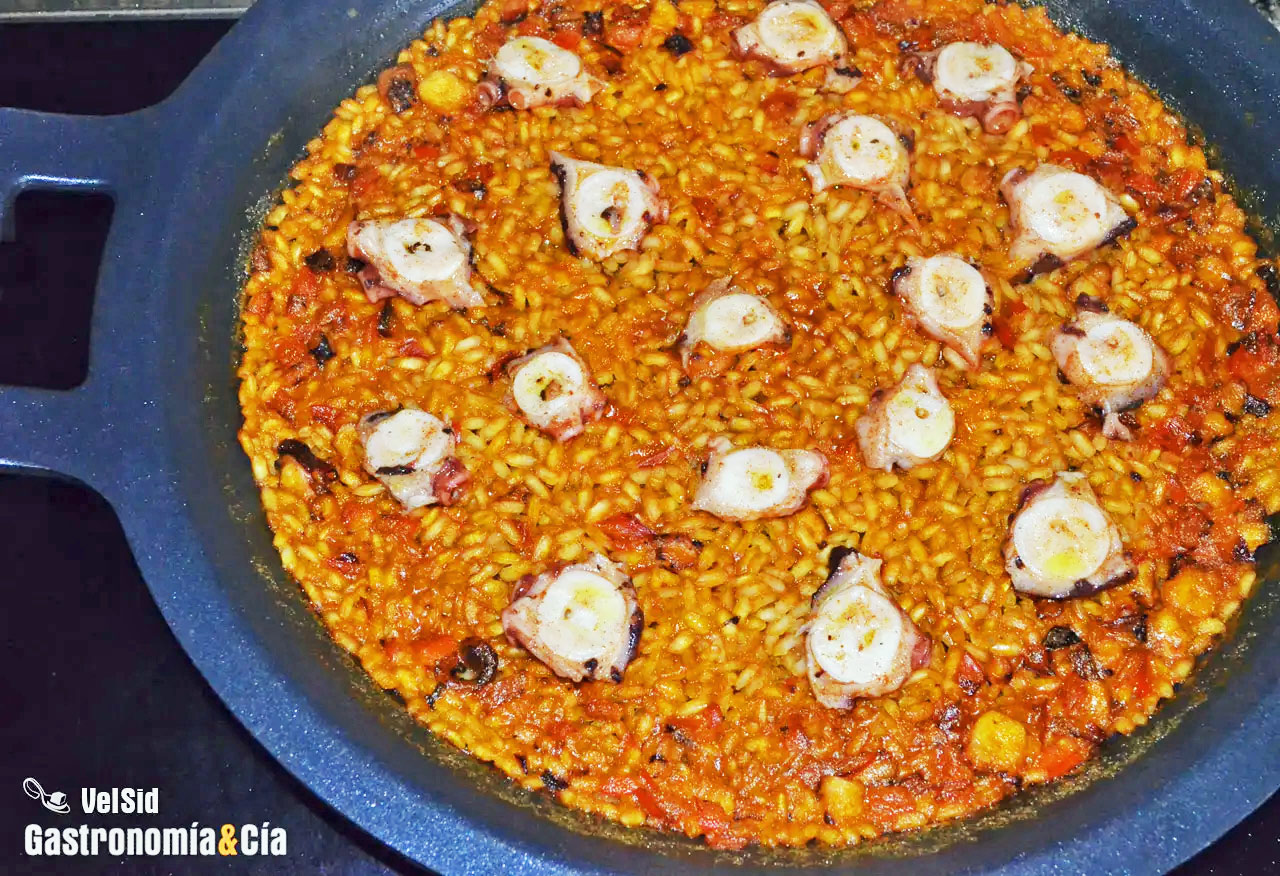 Paella o arroz