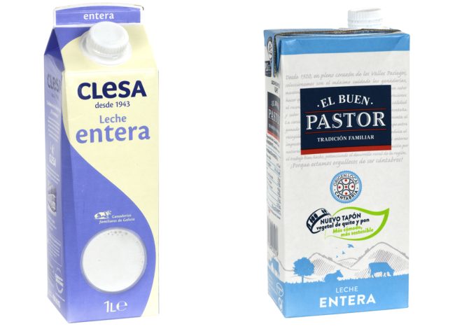 Mejores marcas de leche entera en España en 2024, Clesa y Buen Pastor