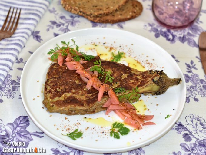 Tortilla de berenjena filipina