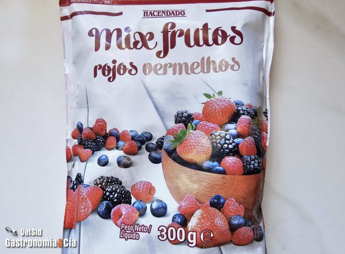 Frutos rojos congelados Mercadona