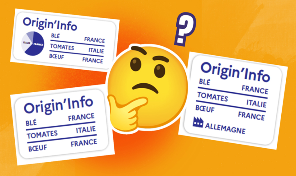 Origin'Info, información sobre los ingredientes de los productos alimenticios en Francia