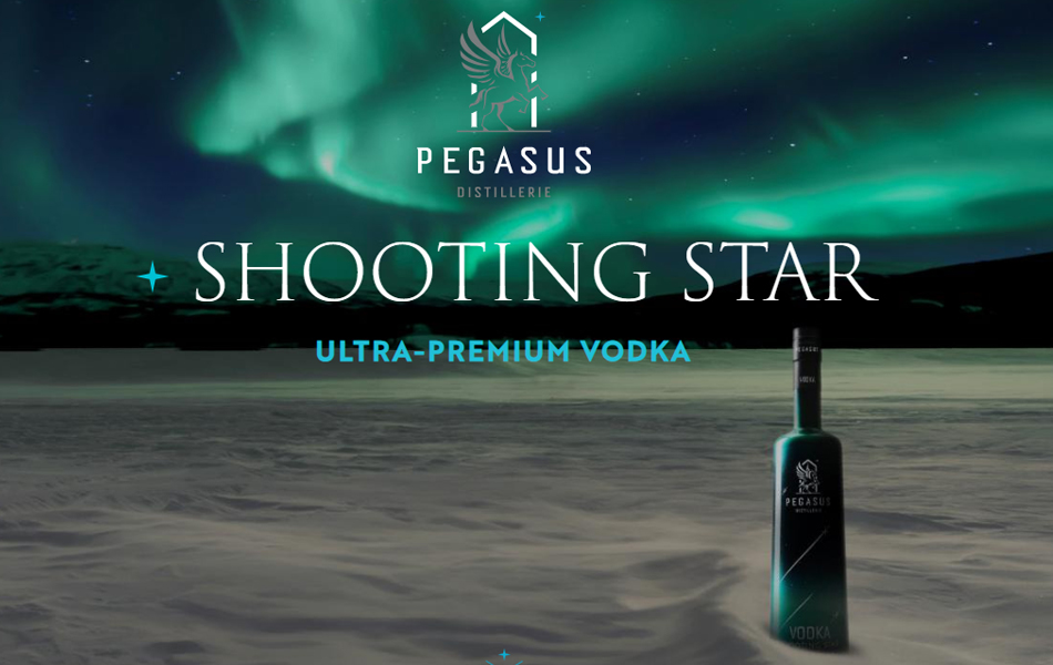 Vodka Shooting Star, el vodka Infusionado con un Meteorito.