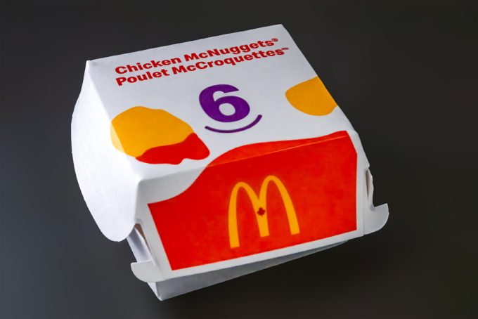 Valores nutricionales de los McNuggets de pollo de McDonald's 