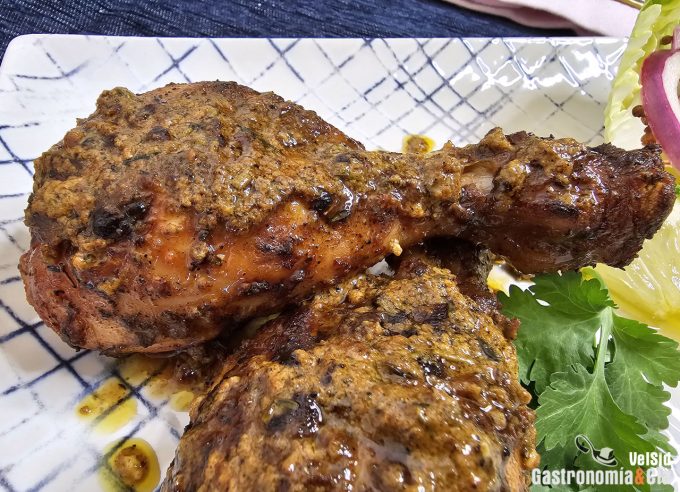 Receta de pollo marinado airfryer