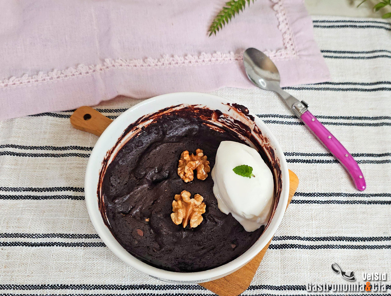 Brownie chocolate y nueces