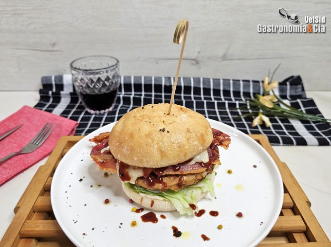 Hamburguesas con soja texturizada