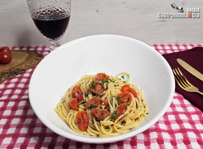 Spaghetti alle vongole fujute