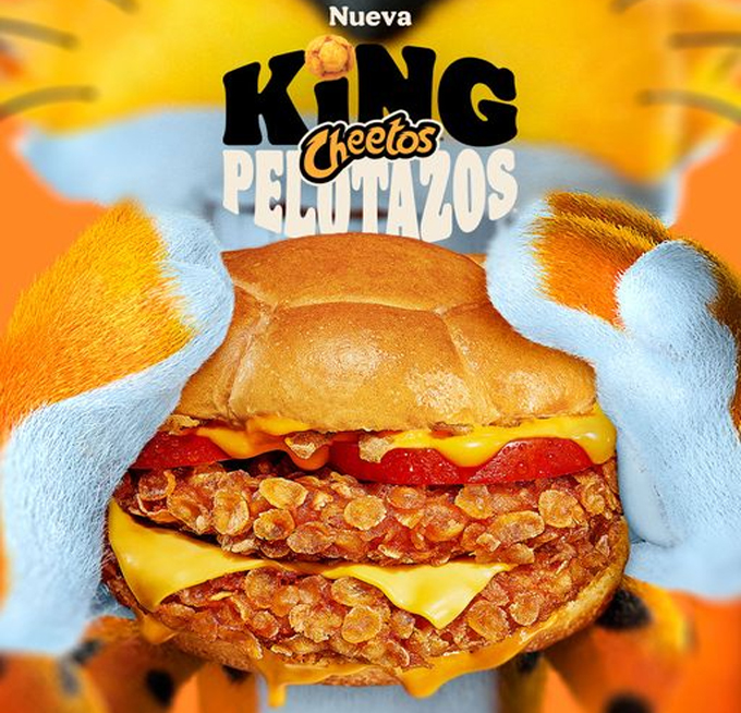 Burger King presenta King Cheetos Pelotazos