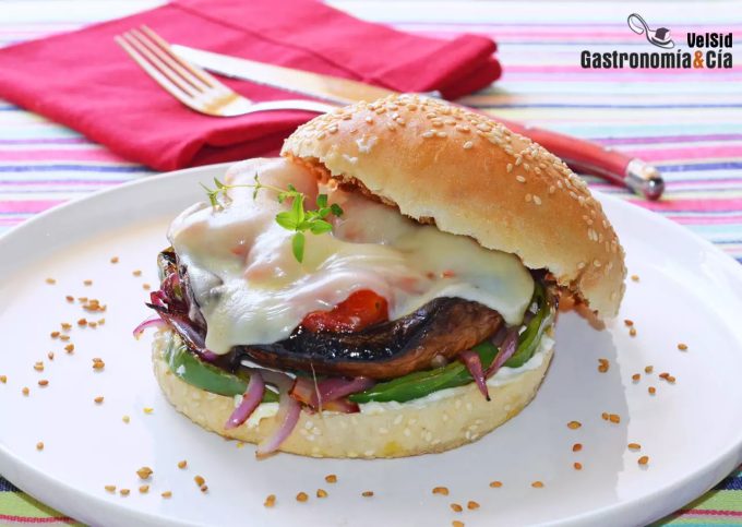 Hamburguesa vegetariana