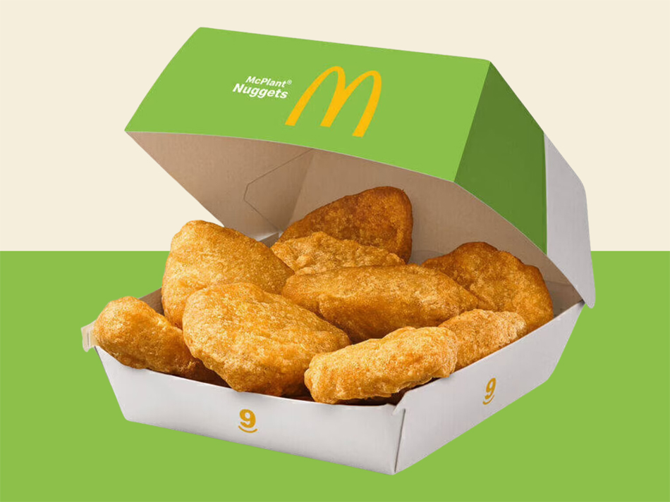 Nuggets veganos Veggie McPlant