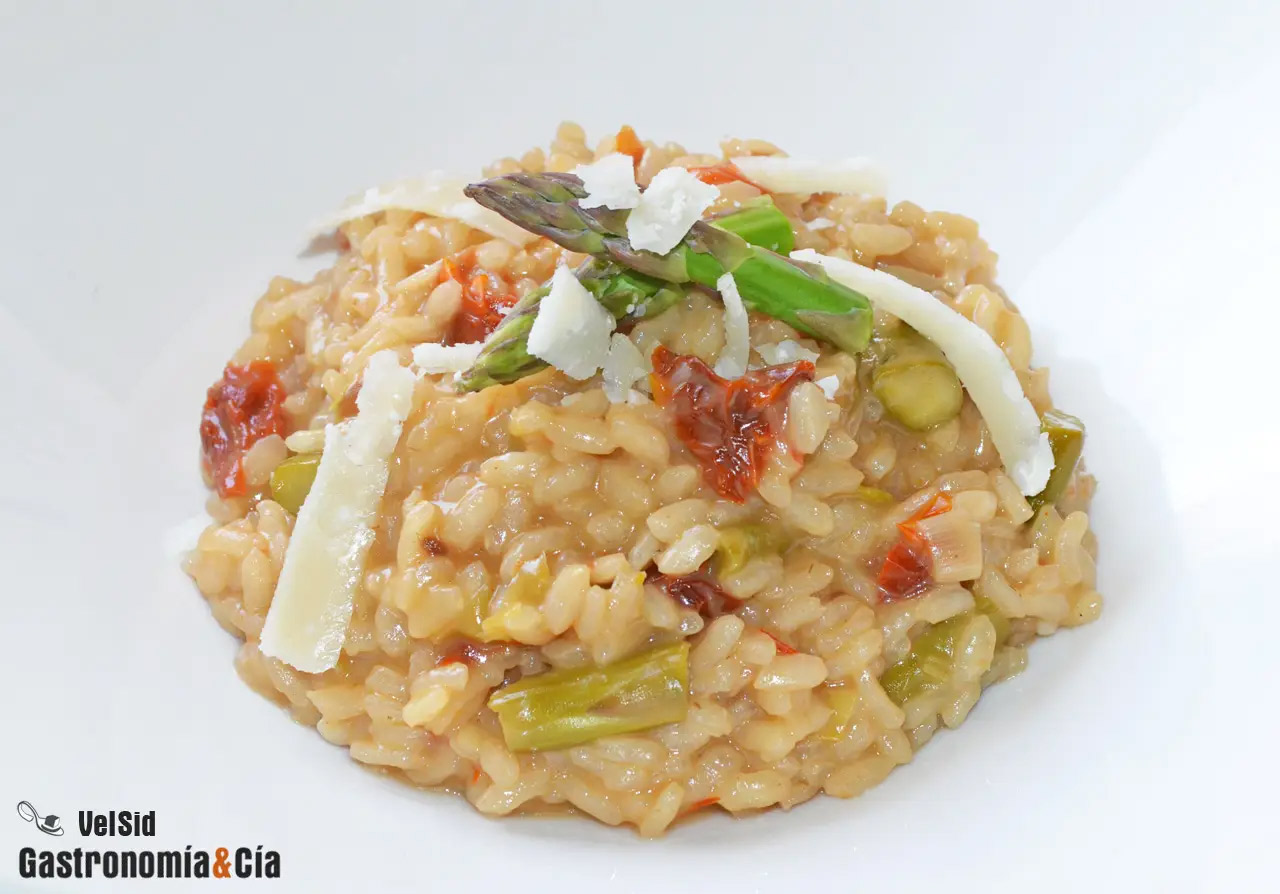 Recetas vegetarianas de risotto