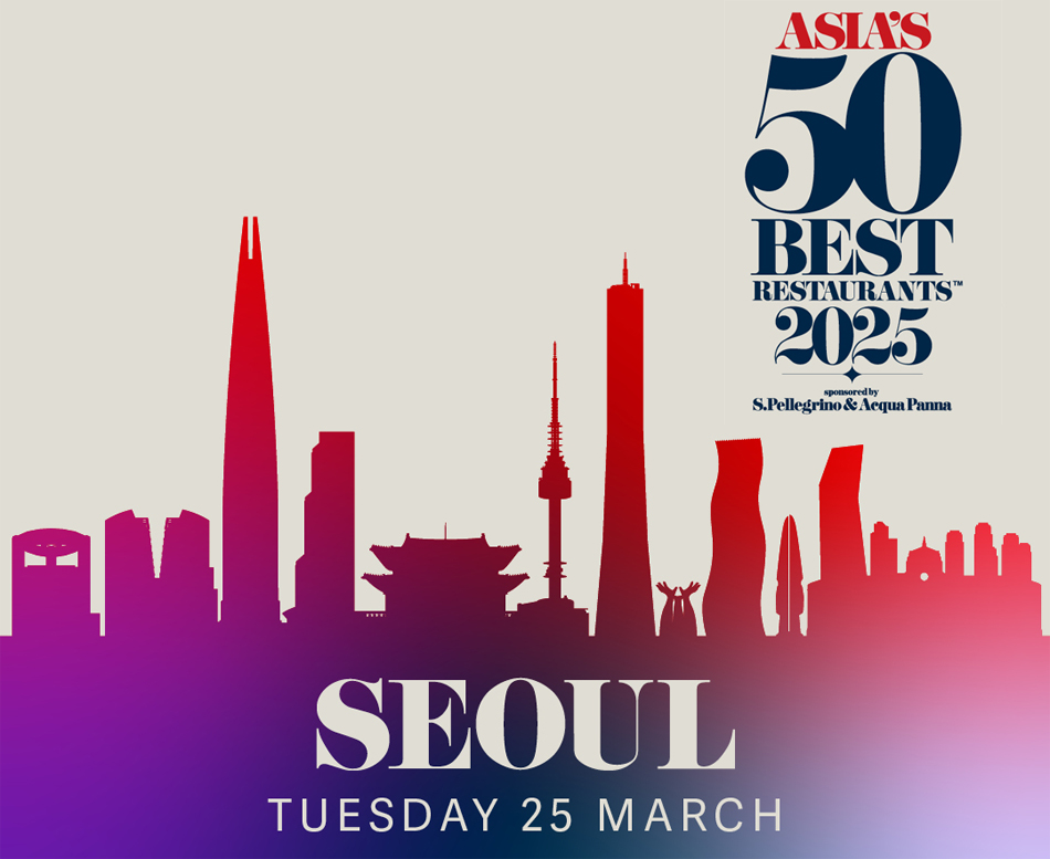 La lista de los 50 mejores restaurantes de Asia 2025 se celebrará en Seúl