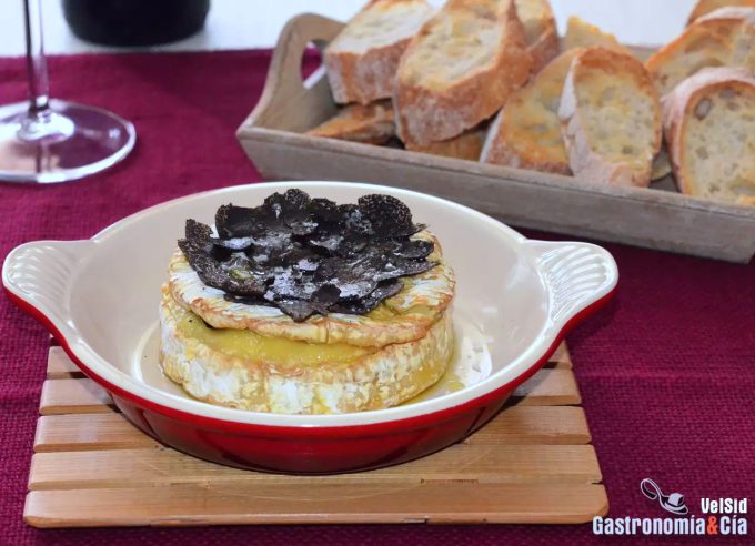 Camembert con trufa negra