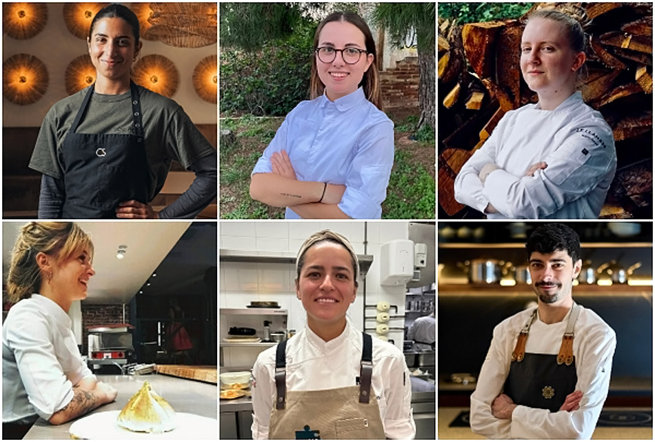 Candidatos al Premio Pastelero Revelación Madrid Fusión 2025