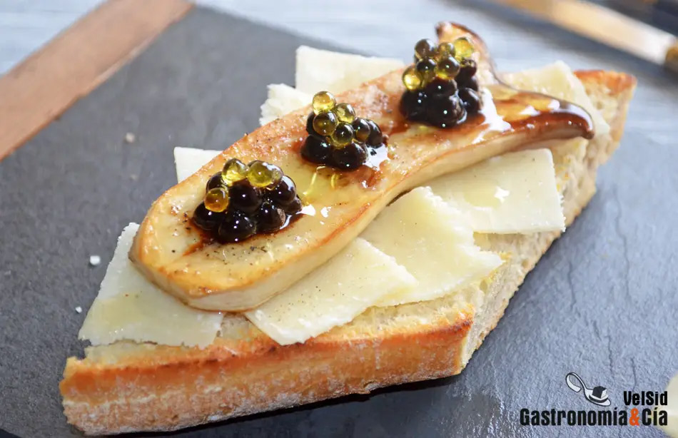 Tostadas con queso