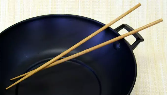 Par de palillos japoneses para cocinar - SAIBASHI AOHANA